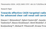 荷兰奈梅亨拉德布大学Theranostics：针对晚期透明细胞肾细胞癌的有效CAIX靶向放射性核素和检查点抑制联合疗法